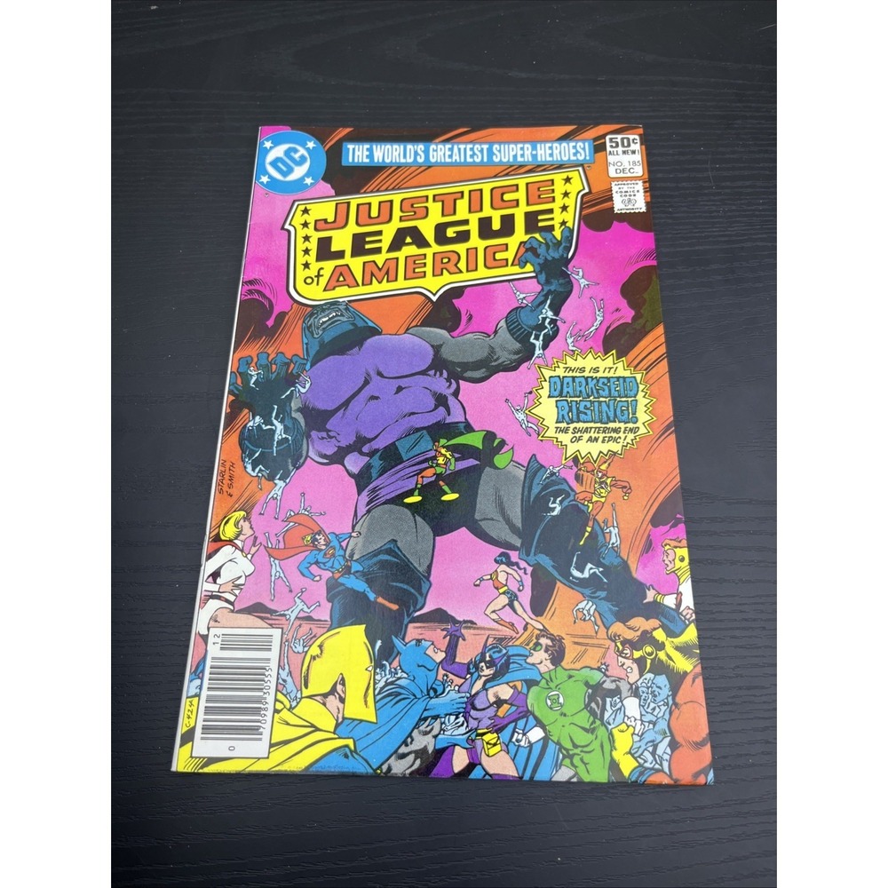 Justice League Of America #185 DC Comics 1980 Darkseid Rising Bronze Age Comic
